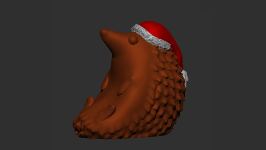 Cute Xmas Hedgehog