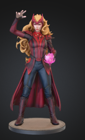 (Wanda Maximoff) - Fan Art Figurine