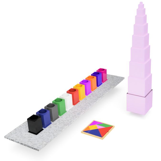 🎨 Colorful Montessori Jars – Learn Through Play