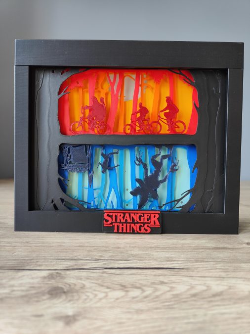 Stranger Things The Upside Down Shadow Box