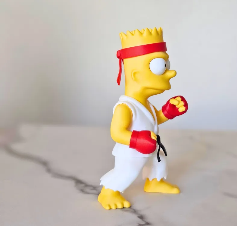 Street Fighter Bart No AMS