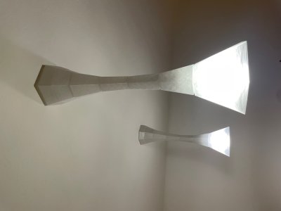 lamp for E27 LED bulb, approx. 66cm height