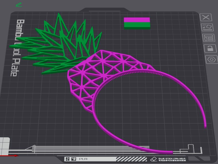 Pineapple Headband