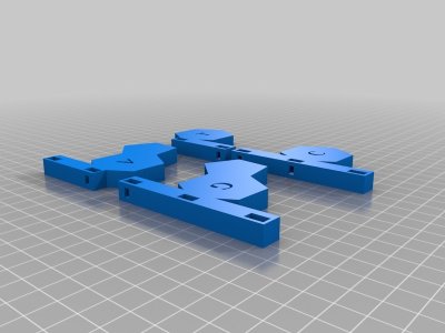 Magnetic DNA model