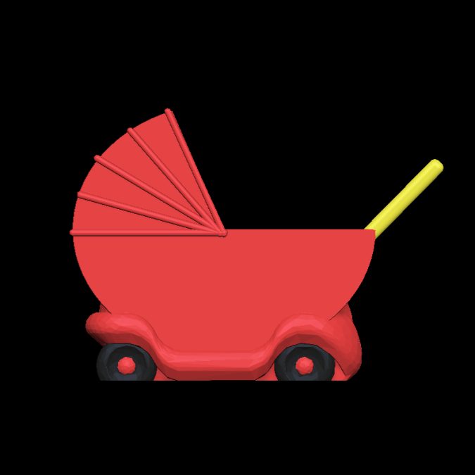 Red Pram