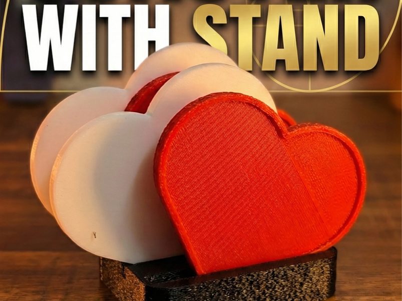 Valentines Heart Coaster