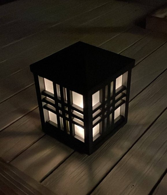 Japanese Lamp inspired Lantern