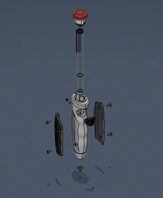 Mobile Suit GUNDAM WING – Heero Yuy Self-Destruct Device Pen Shell (Fan-Made Replica)2