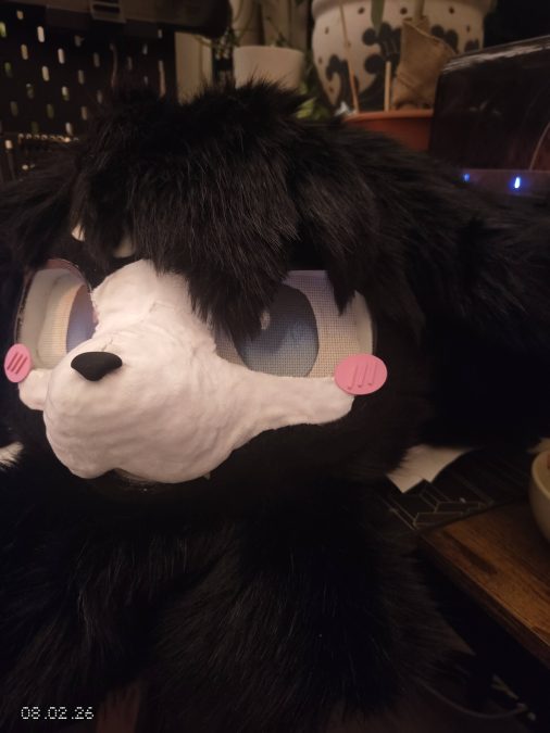 Cartoony blush for fursuits