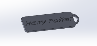 Harry Potter key ring