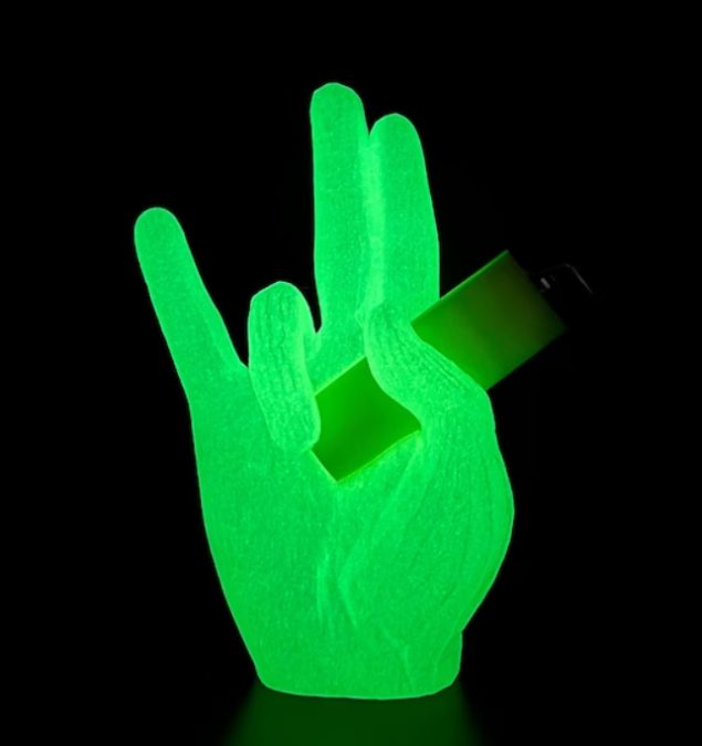 Shocker Desk Statue - Holds Standard Bic