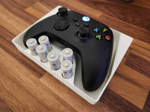 Gridfinity Game Controller Holder (3x4)