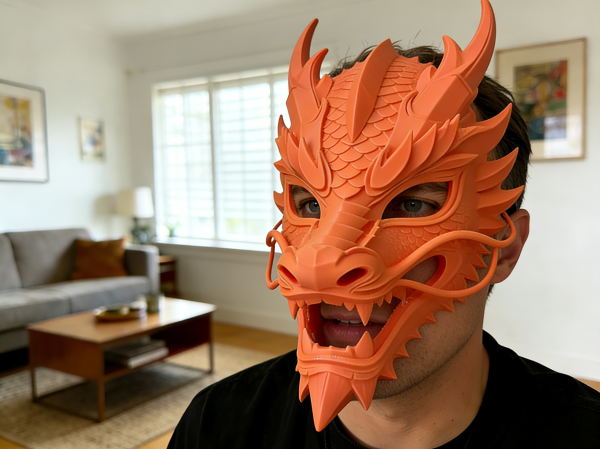 Phantom Dragon Mask 幻龙面具