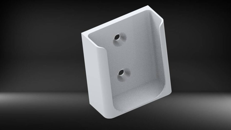 TV Remote Control Wall Mount Holder - Sony RMT-TX300E - Lightweight & Strong