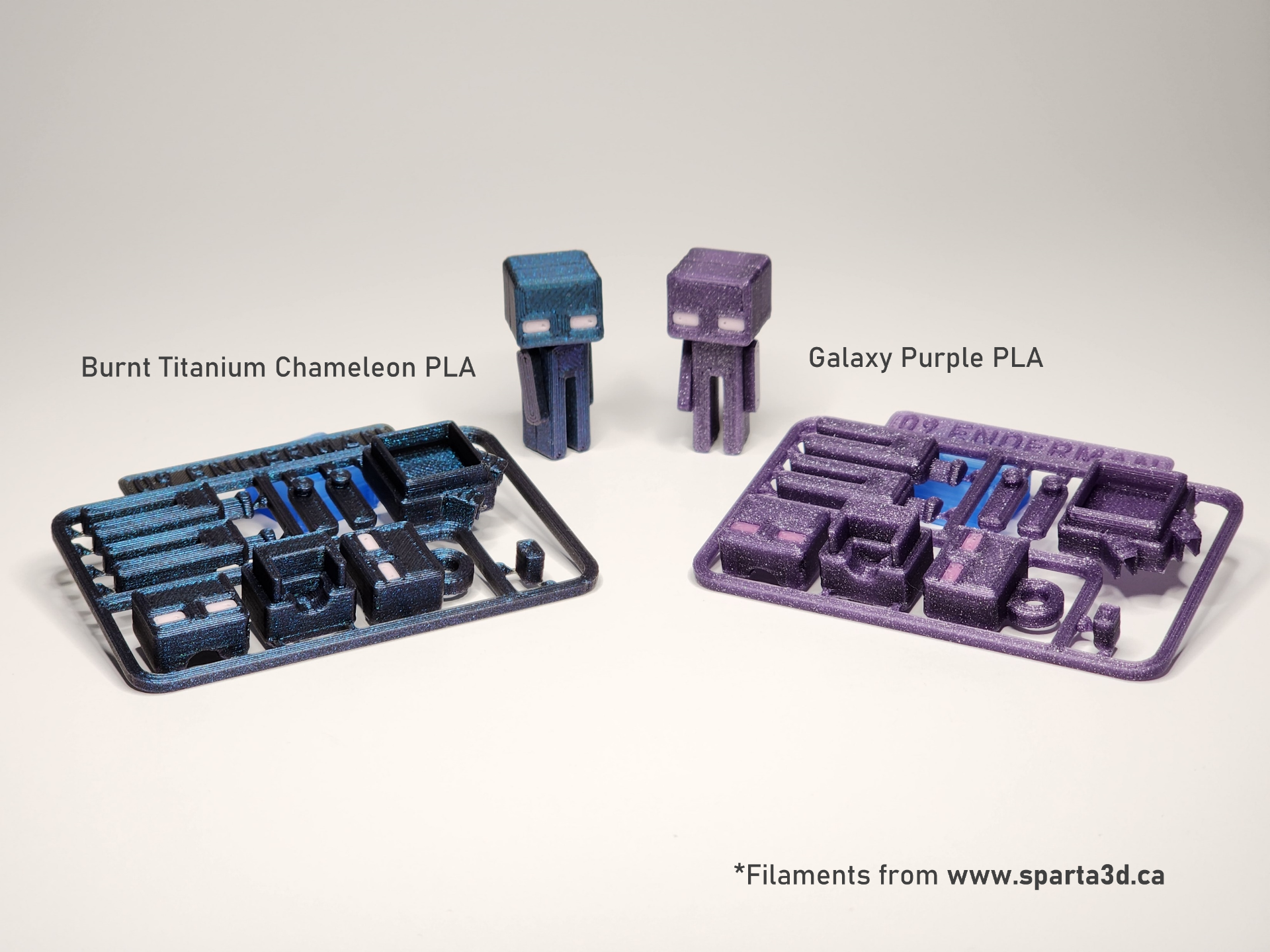 Minecraft Enderman Mini Figure Kit/Keychain
