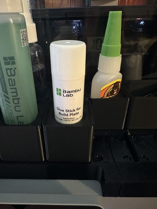 Gridfinity Bambu Glue Stick Holder. (25mm)
