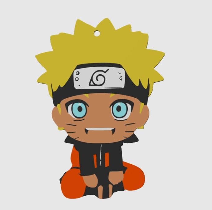 Naruto portachiavi