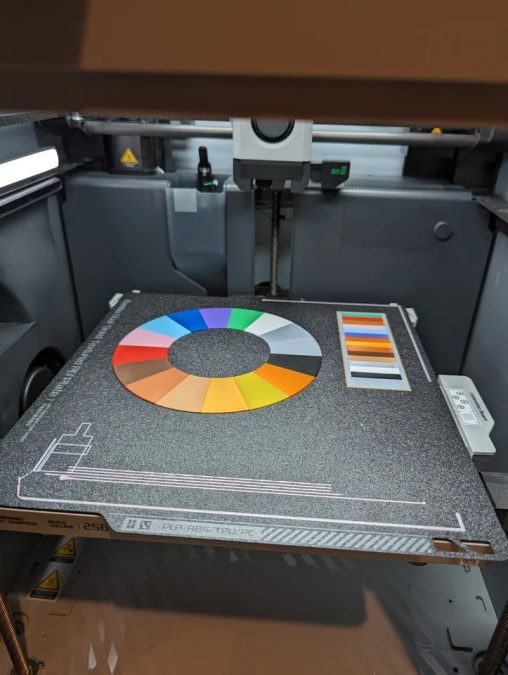 Bambu Lab AMS 16 Color Test