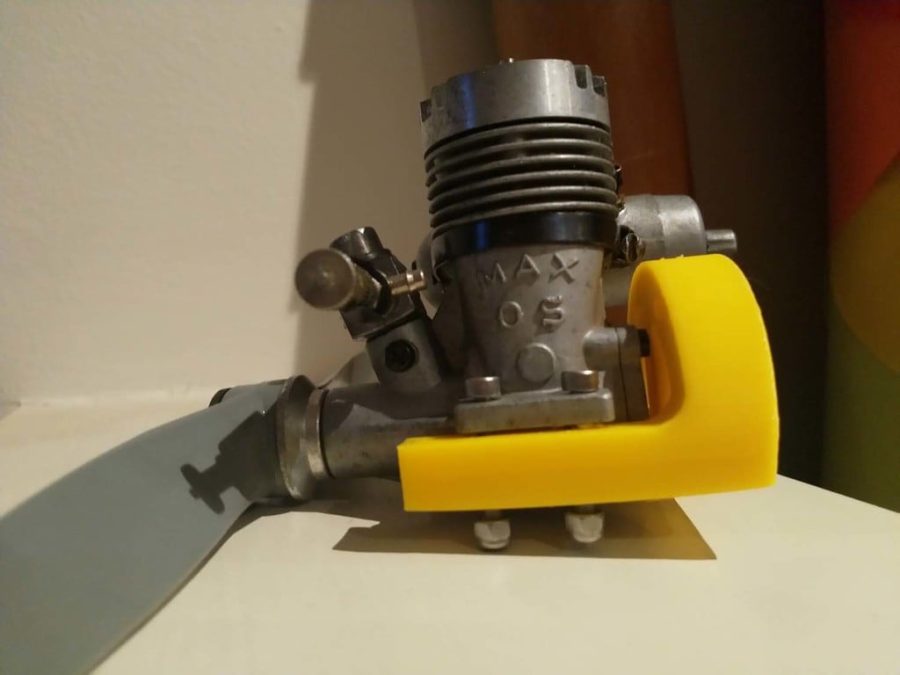 Nitro .20 - .25 Engine Mount for RC Airplane
