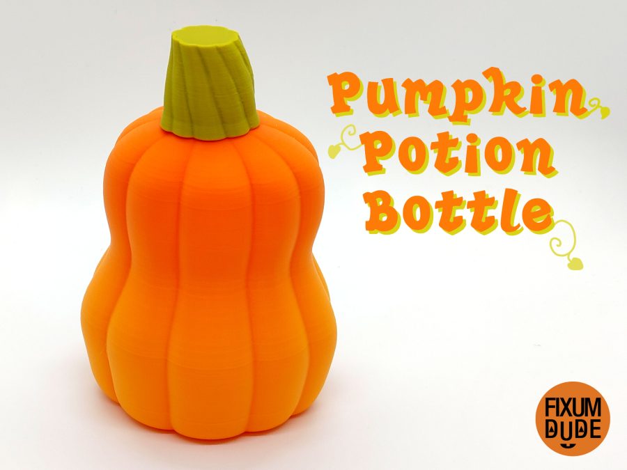 Pumpkin Potion Bottle