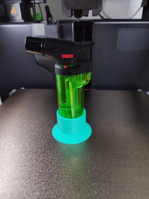 Torch lighter support