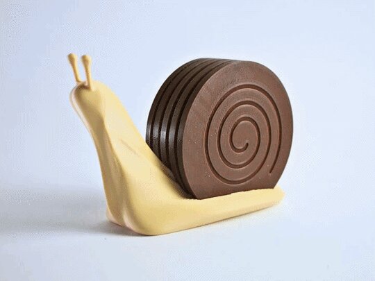 Snail Coaster Holder