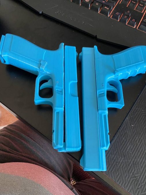 Blue Training Pistol G34/34C