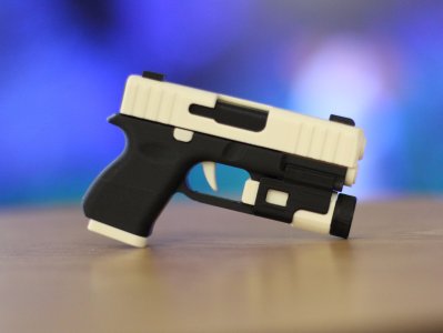 G26 Fidget Keychain – Underbarrel Flashlight Mod